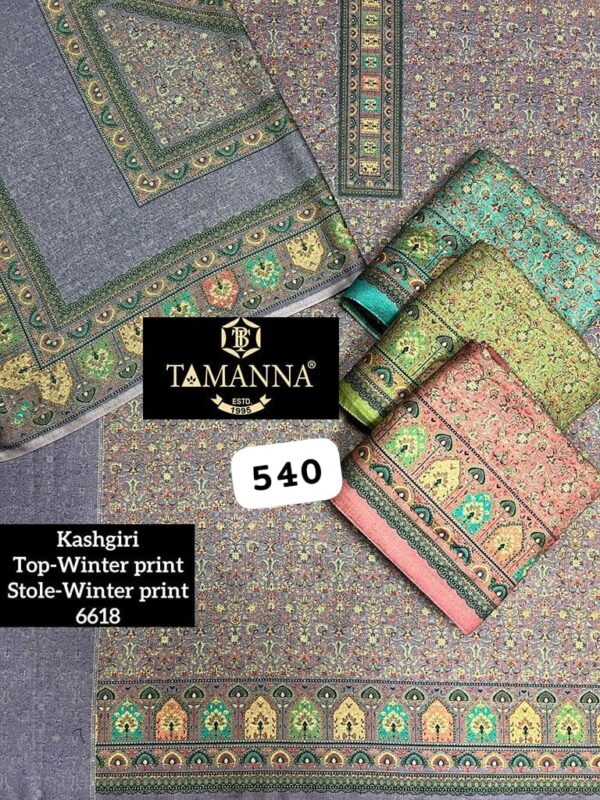 Tamana Winter Top Winter Dupatta