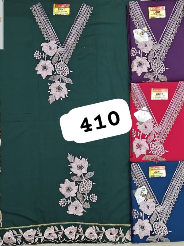 1000716260 Sharvi Fiona Top Pure Chiffon Dupatta Unstitched Suits