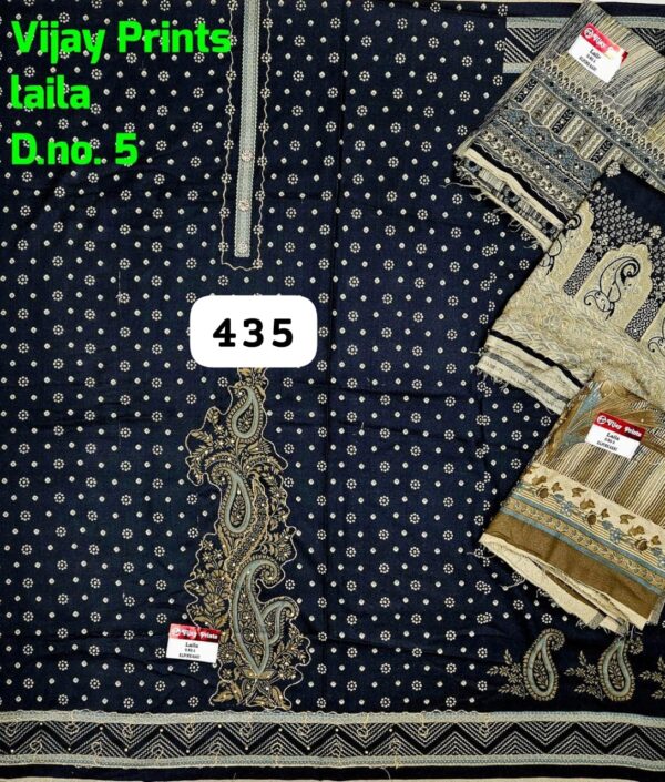 1000718209 Vijay Acrowool Top Acrowool Dupatta Unstitched Suits