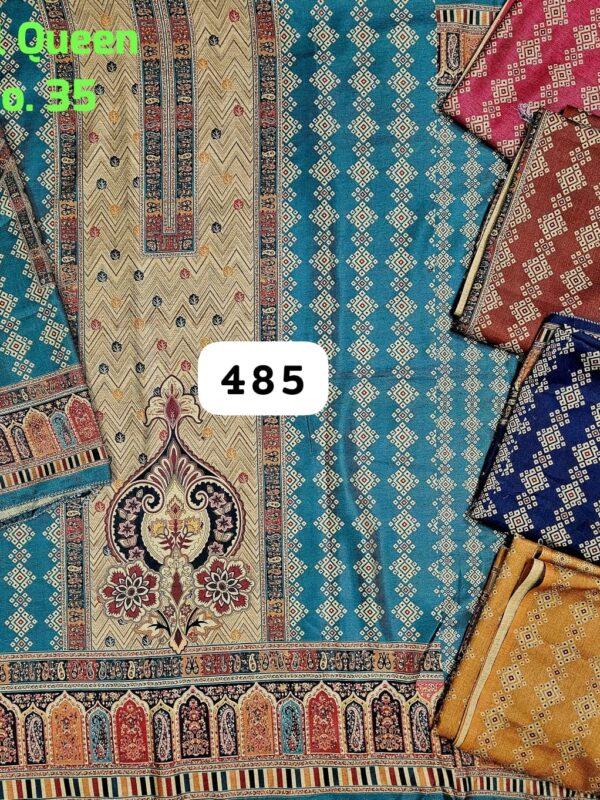 SCAK Acrowool Top Acrowool Dupatta Unstitched Suits