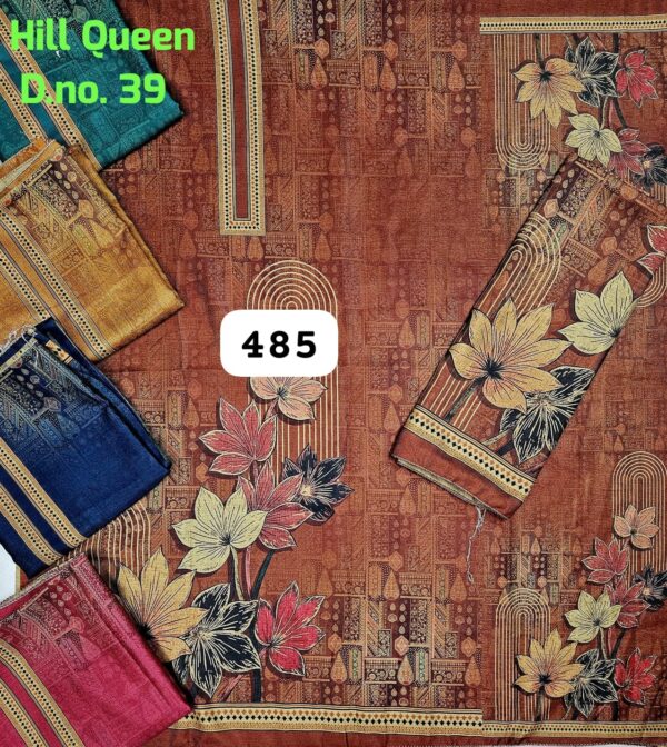 SCAK Acrowool Top Acrowool Dupatta Unstitched Suits