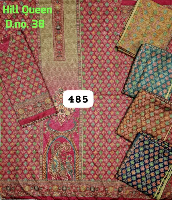SCAK Acrowool Top Acrowool Dupatta Unstitched Suits