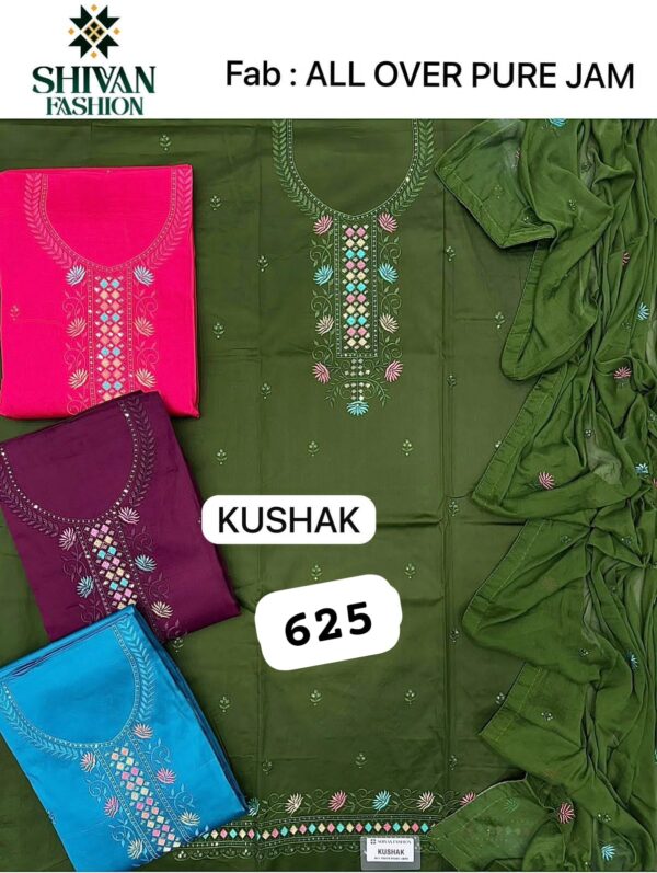 Shivansh Organza Top Pure Chiffon Dupatta Unstitched Suits