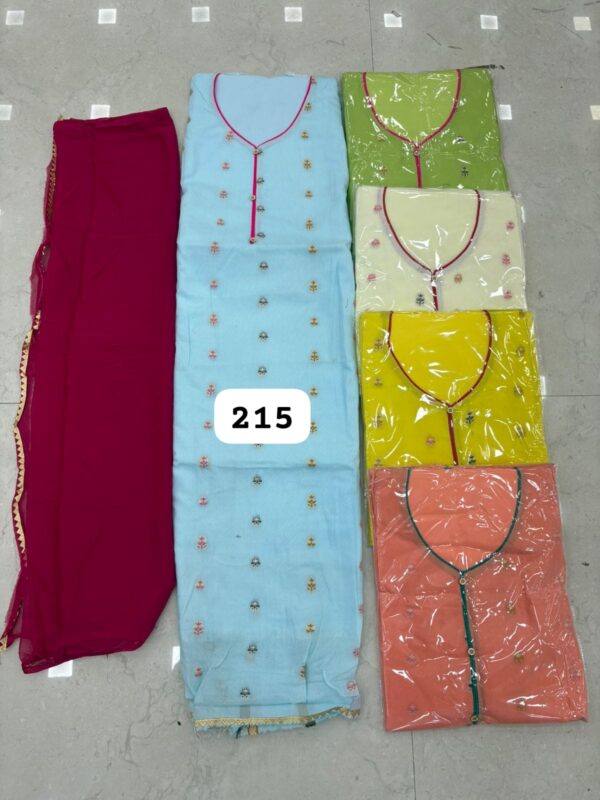 1000720862 SCAK Muslin Top Pure Chiffon Dupatta Unstitched Suits