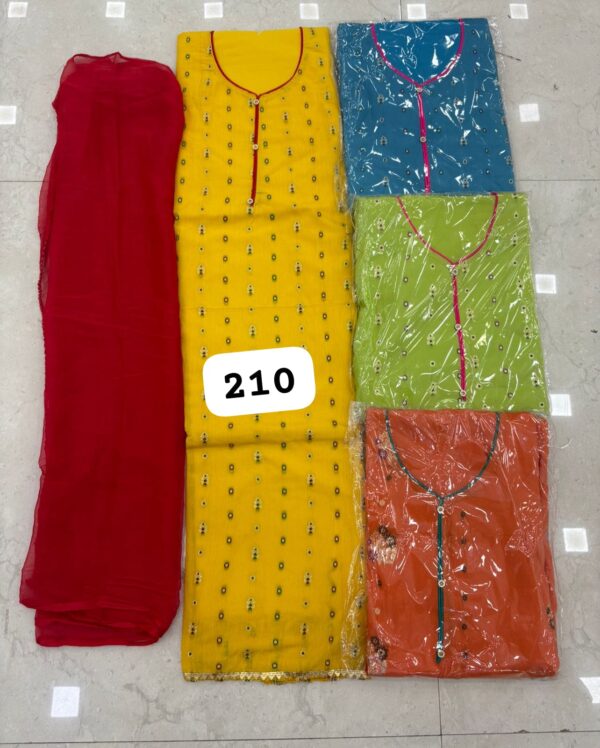 1000720863 SCAK Muslin Top Pure Chiffon Dupatta Unstitched Suits