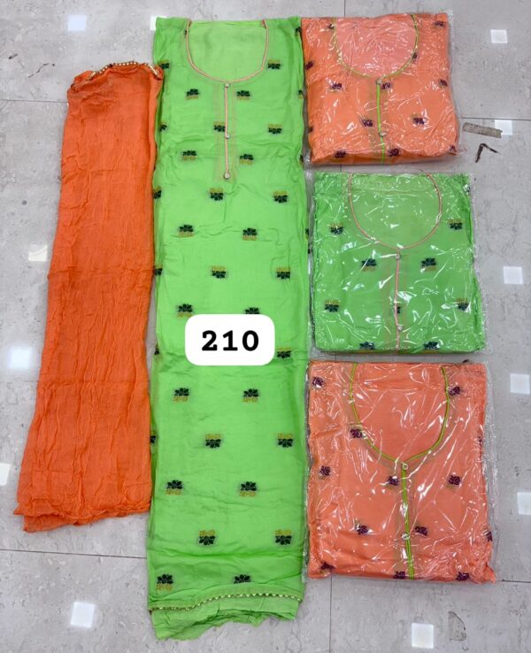 1000720864 SCAK Muslin Top Pure Chiffon Dupatta Unstitched Suits