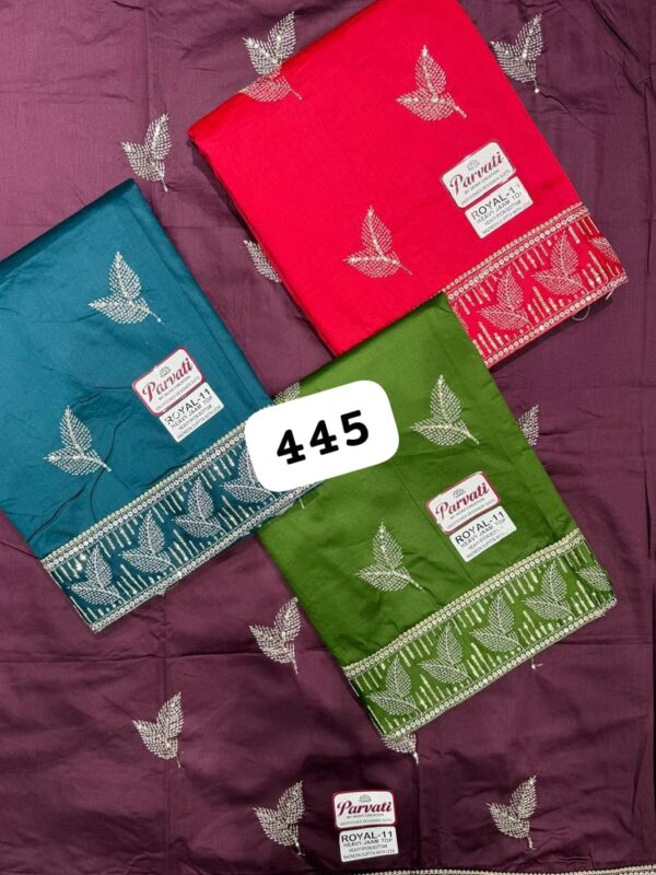 1000752383 SCAK Jaam Top Pure Chiffon Dupatta Unstitched Suits