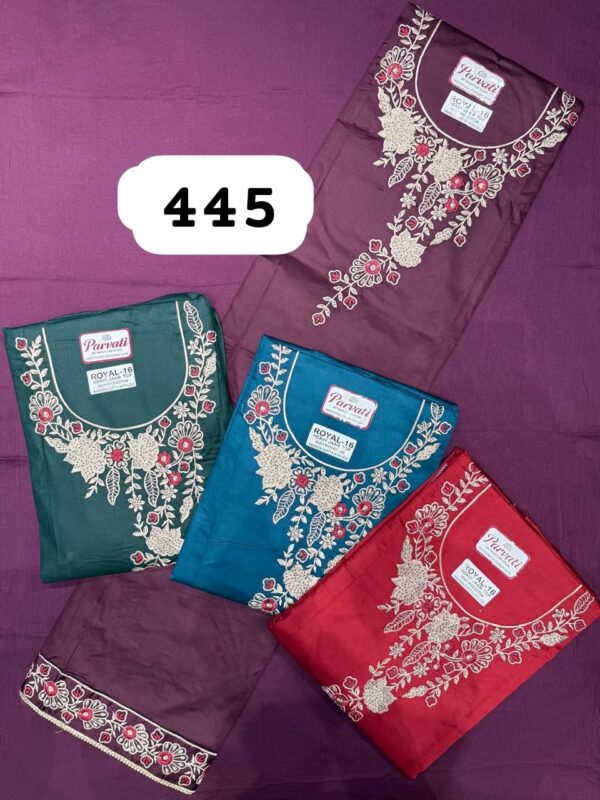 1000752384 SCAK Jaam Top Pure Chiffon Dupatta Unstitched Suits