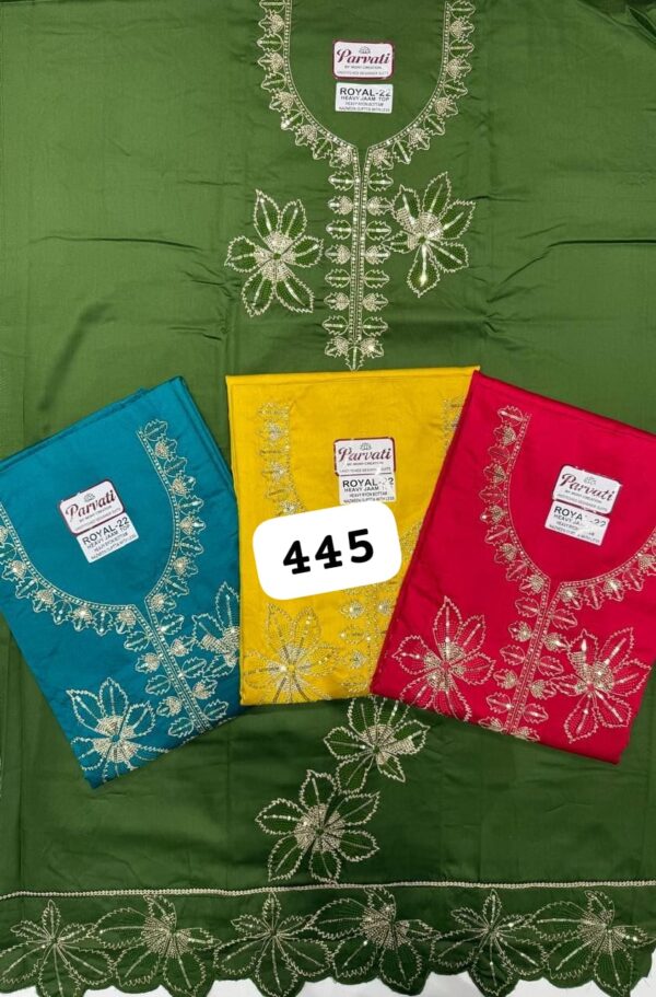 SCAK Jaam Top Pure Chiffon Dupatta Unstitched Suits