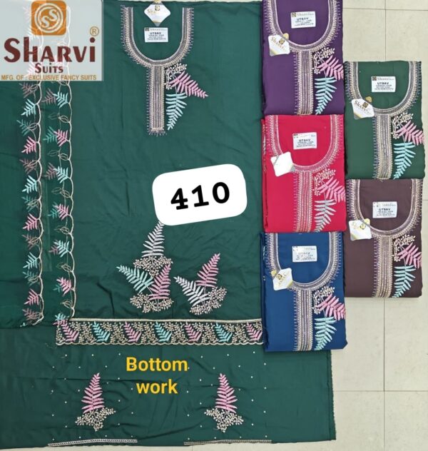 1000752394 Sharvi Fiona Top Pure Chiffon Dupatta Unstitched Suits