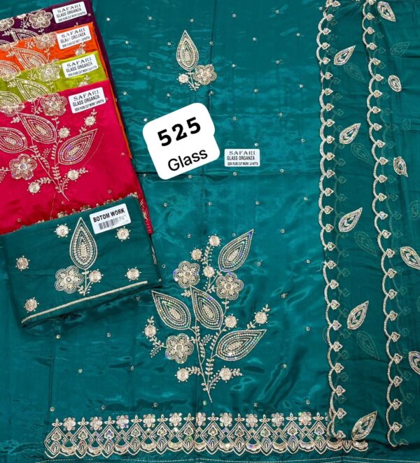 SCAK Glass Top Unstitched Suits