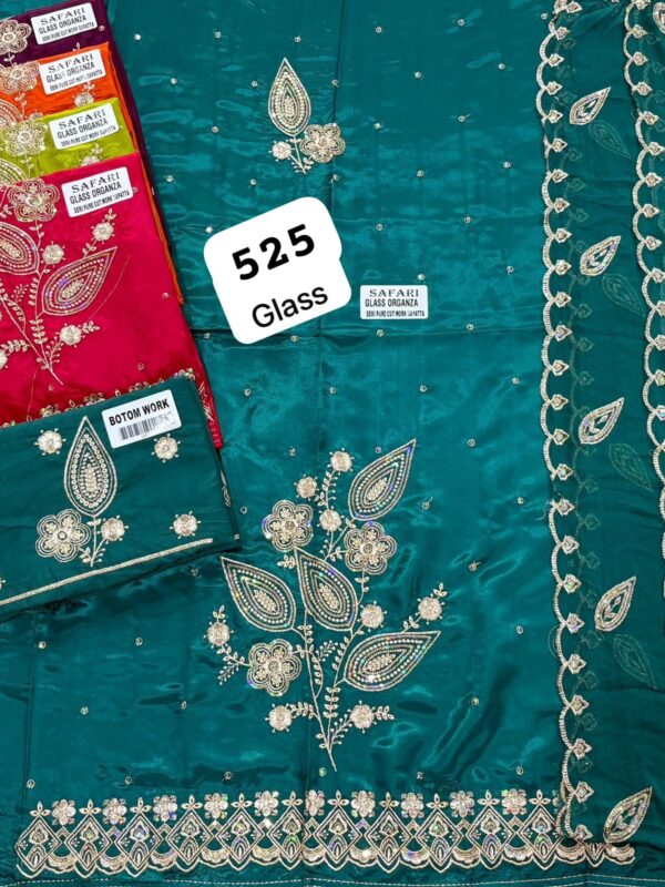 SCAK Glass Top Unstitched Suits