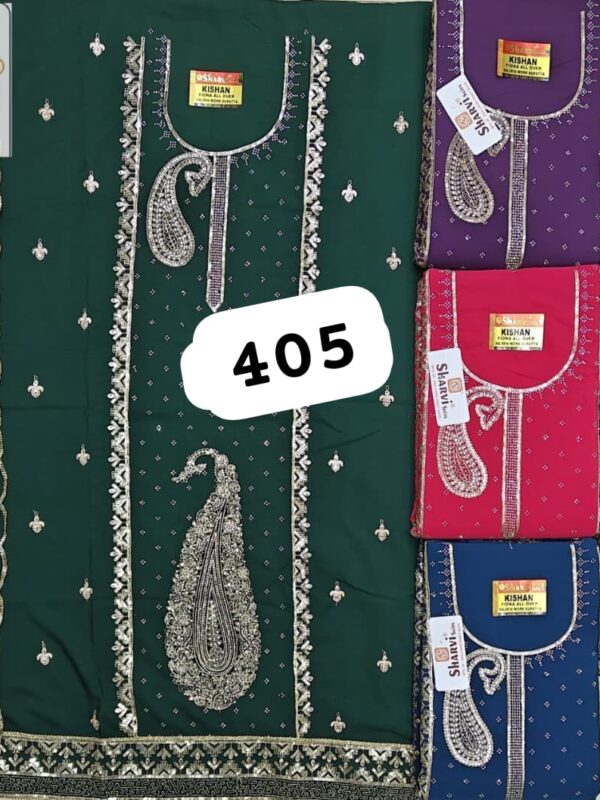 1000762595 Sharvi Fiona Top Unstitched Suits