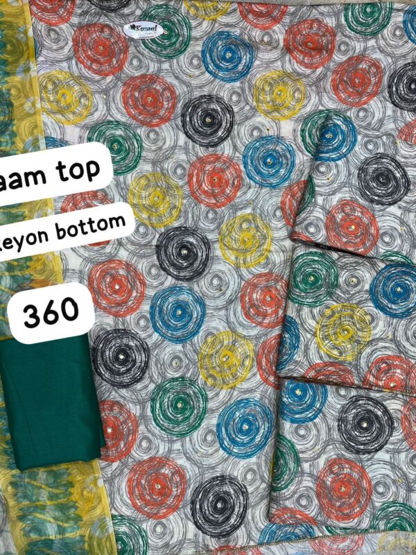 Komal Jaam Top Unstitched Suits