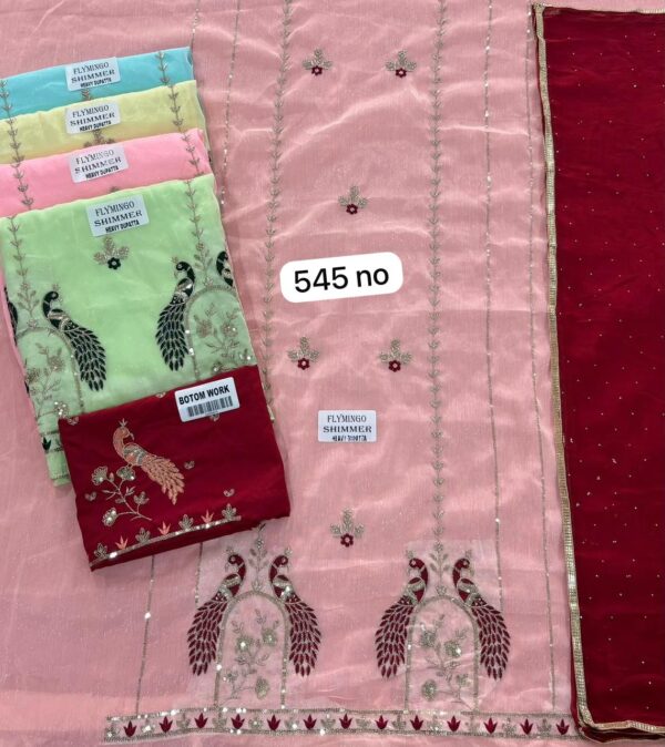 SCAK Shimmer Top Unstitched Suits