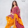 Deeptex Cotton Top Cotton Dupatta Unstitched Suits