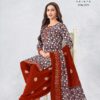 Deeptex Cotton Top Cotton Dupatta Unstitched Suits