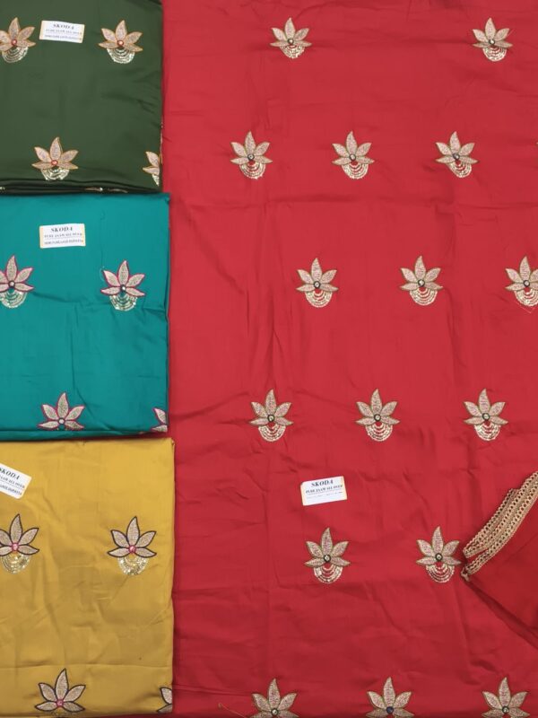 SCAK Jaam Top Nazneen Dupatta Unstitched Suits