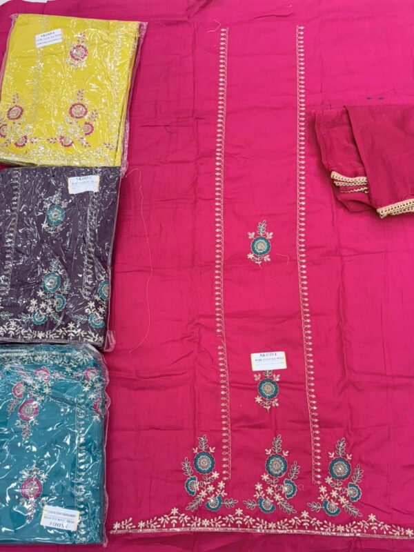 SCAK Jaam Top Nazneen Dupatta Unstitched Suits
