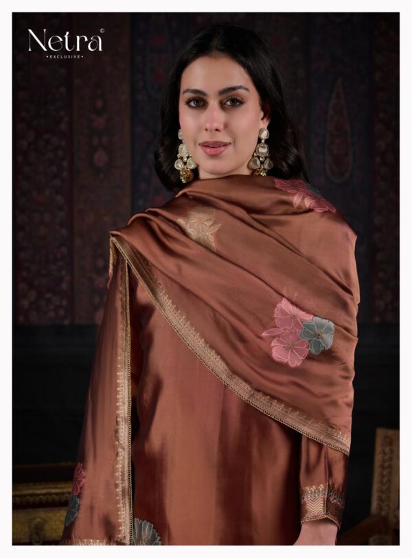 1000798373 Netra Silk Top Modal Silk Dupatta Unstitched Suits