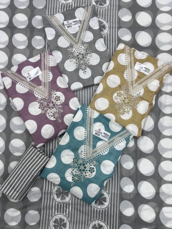 1000803900 SCAK Cotton Top Cotton Dupatta Unstitched Suits