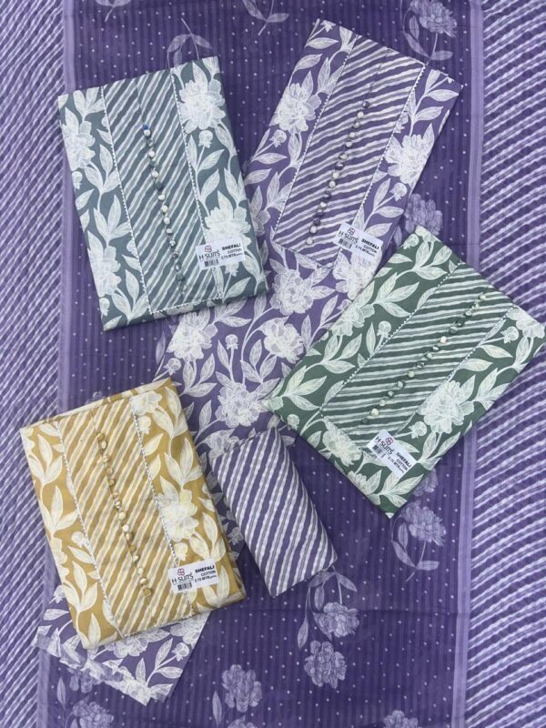 SCAK Cotton Top Cotton Dupatta Unstitched Suits