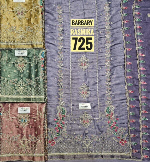 1000813259 Raj Silk Mills Jaam Top Nazneen Dupatta Unstitched Suits