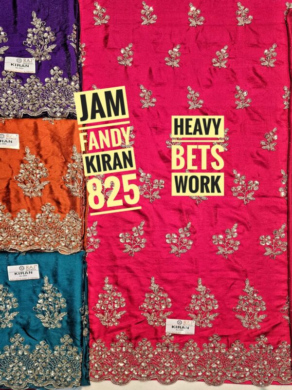 Raj Silk Mills Jaam Top Pure Chiffon Dupatta Unstitched Suits