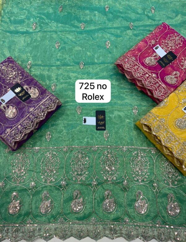 Wow Glass Top Nazneen Dupatta Unstitched Suits