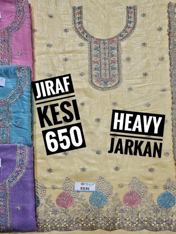 Raj Silk Mills Crunchy Top Pure Chiffon Dupatta Unstitched Suits